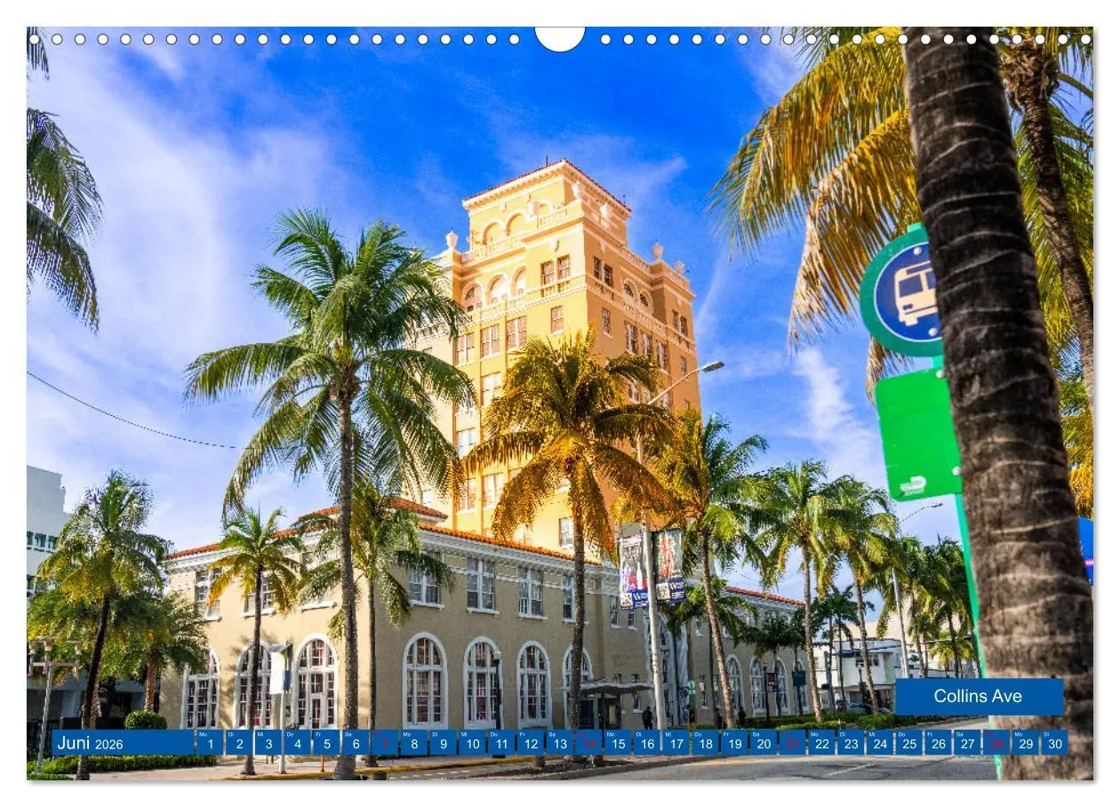 Bild: 9783457349748 | Kunterbuntes Miami (Wandkalender 2026 DIN A3 quer), CALVENDO...