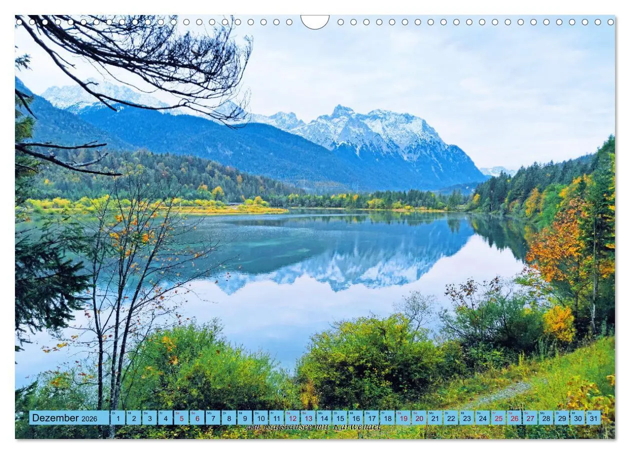 Bild: 9783457419748 | Rund um Mittenwald (Wandkalender 2026 DIN A3 quer), CALVENDO...