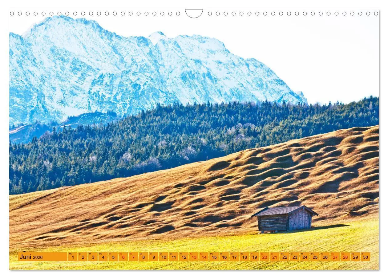 Bild: 9783457419748 | Rund um Mittenwald (Wandkalender 2026 DIN A3 quer), CALVENDO...