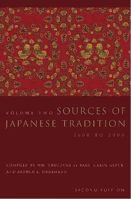 Cover: 9780231129848 | Bary, W: Sources of Japanese Tradition - 1600 to 2000 | Bary | Buch