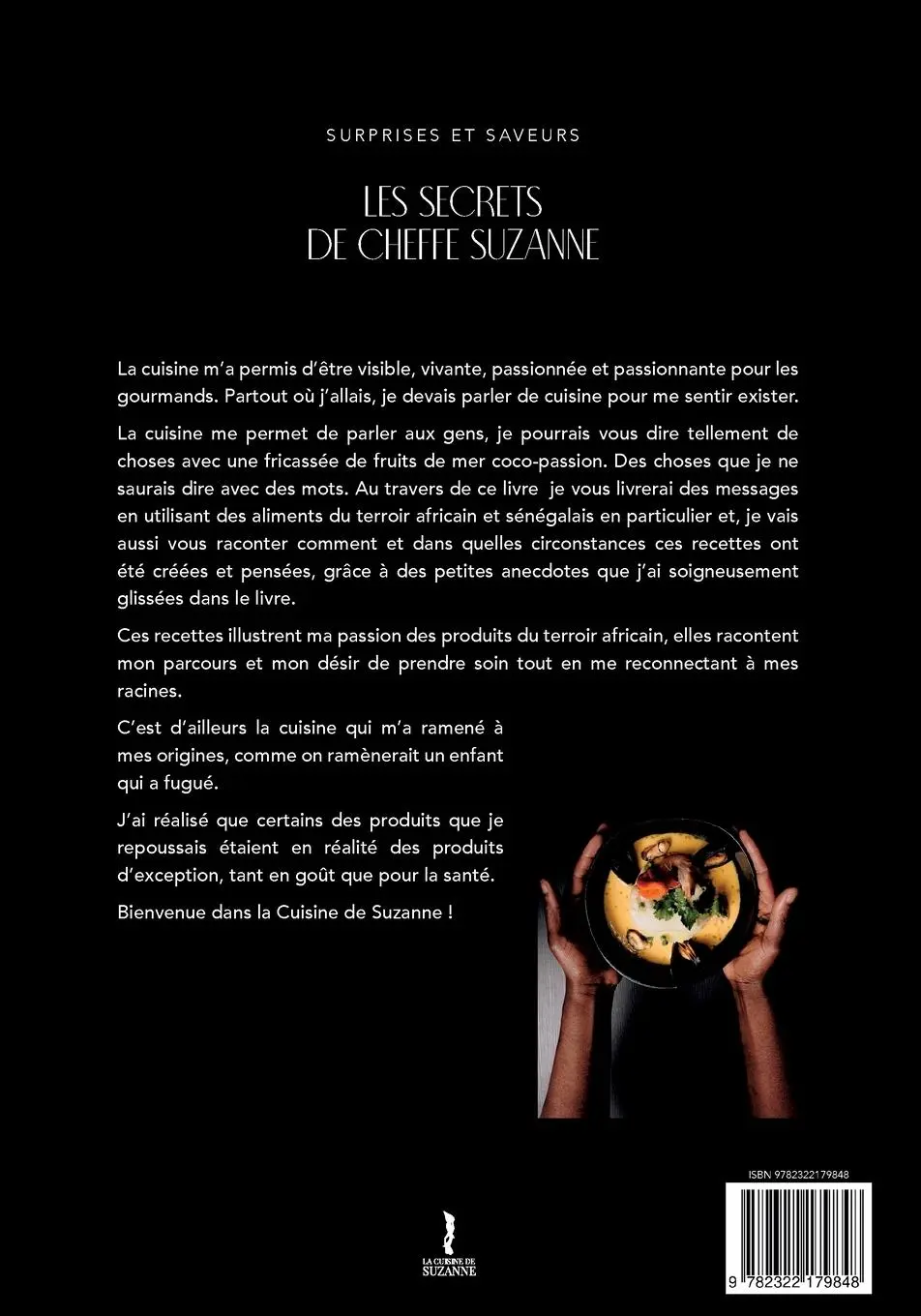 Rückseite: 9782322179848 | Surprises et saveurs | Les secrets de chef Suzanne | Badiane (u. a.)