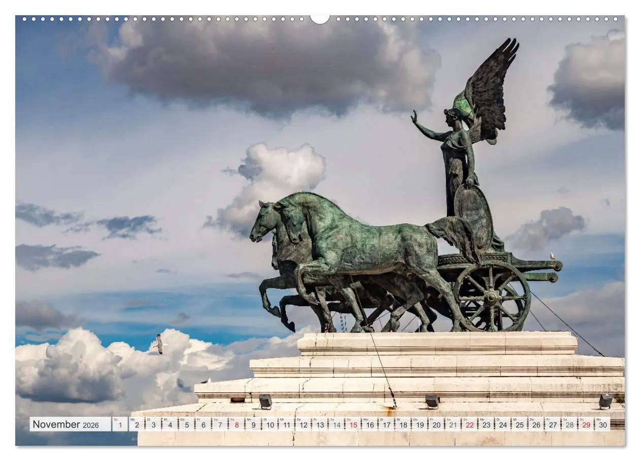 Bild: 9783457269848 | Italien - Rom (hochwertiger Premium Wandkalender 2026 DIN A2 quer),...