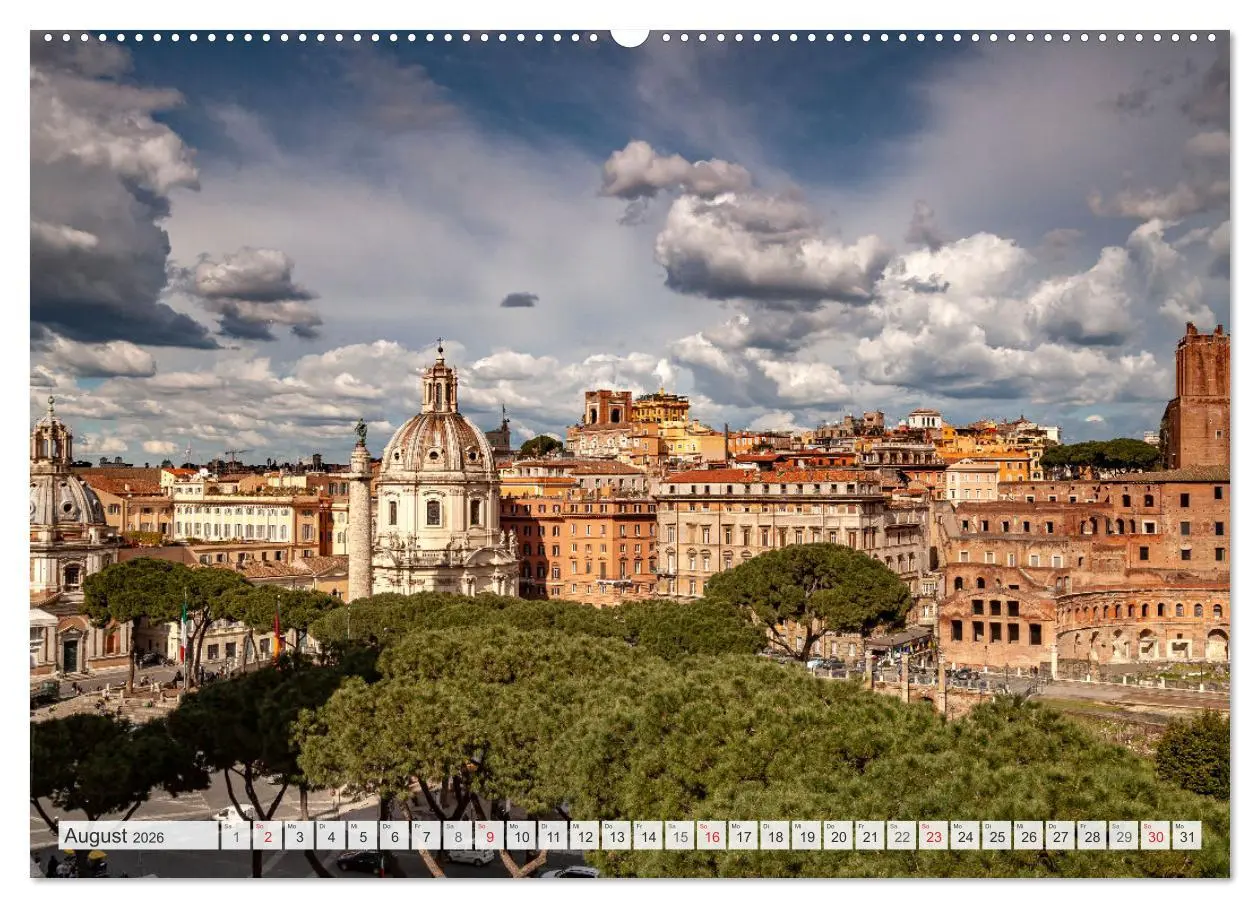 Bild: 9783457269848 | Italien - Rom (hochwertiger Premium Wandkalender 2026 DIN A2 quer),...