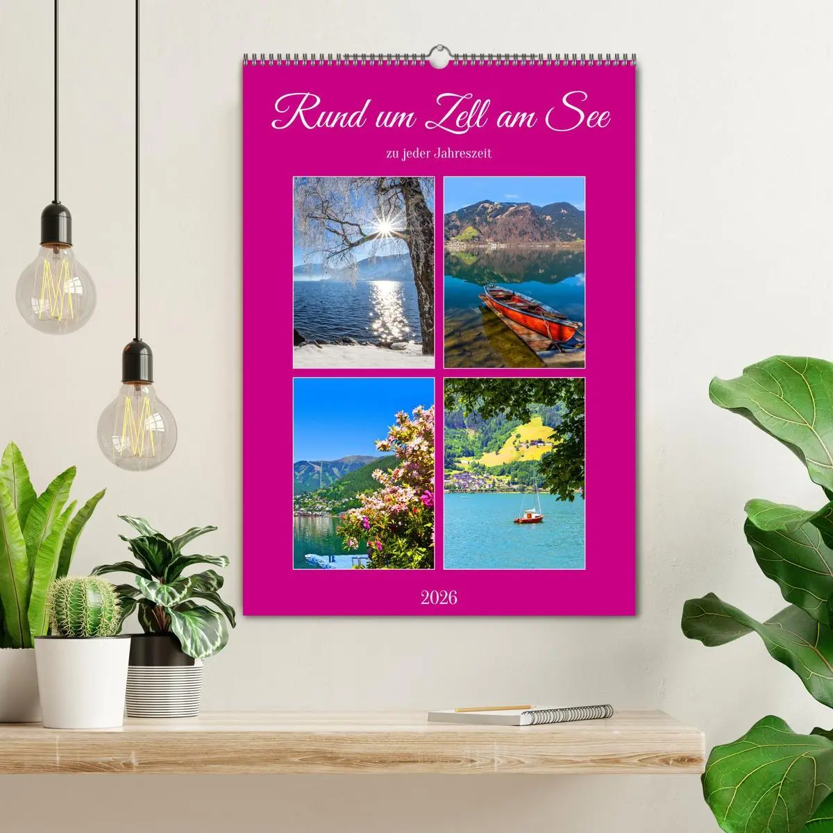 Bild: 9783516289848 | Rund um Zell am See (Wandkalender 2026 DIN A2 hoch), CALVENDO...