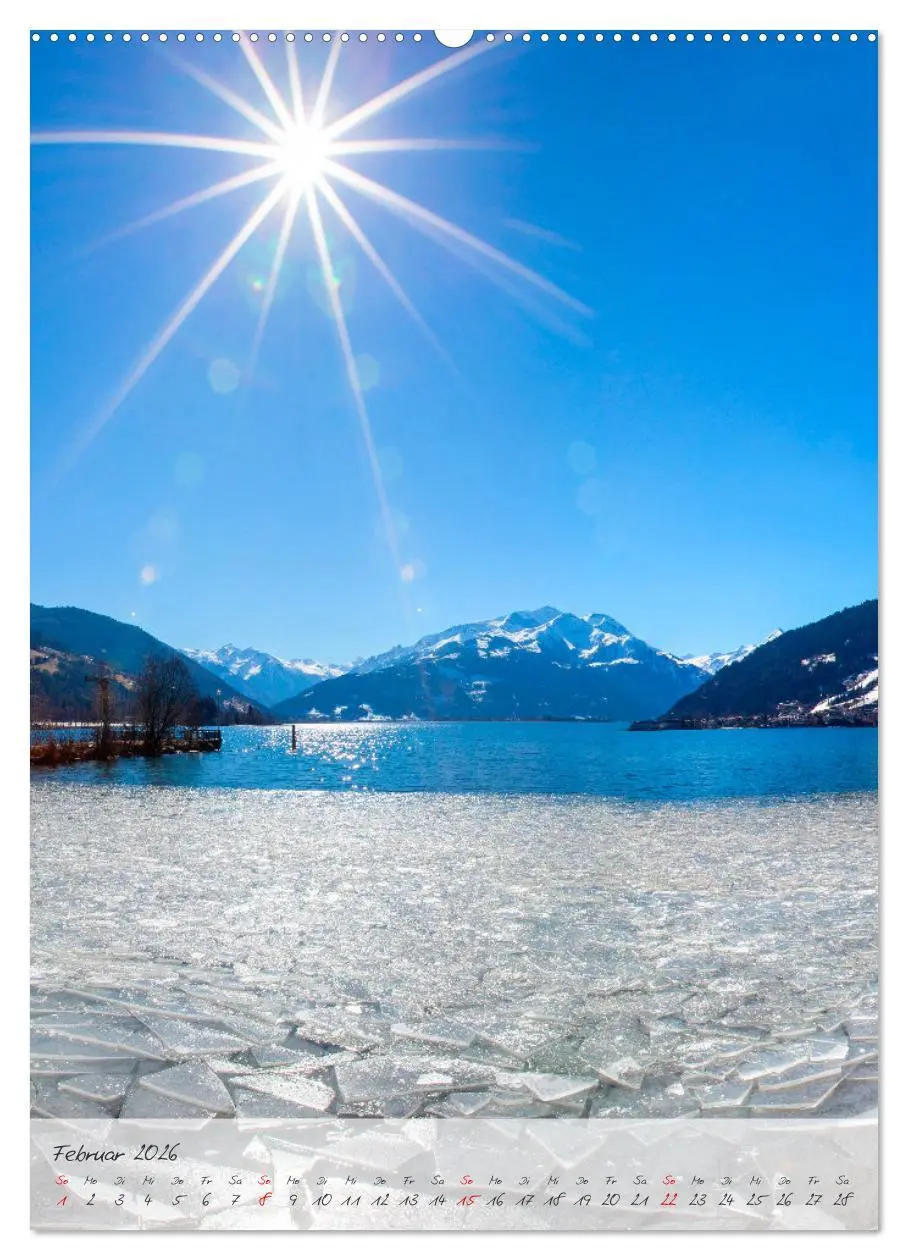 Bild: 9783516289848 | Rund um Zell am See (Wandkalender 2026 DIN A2 hoch), CALVENDO...
