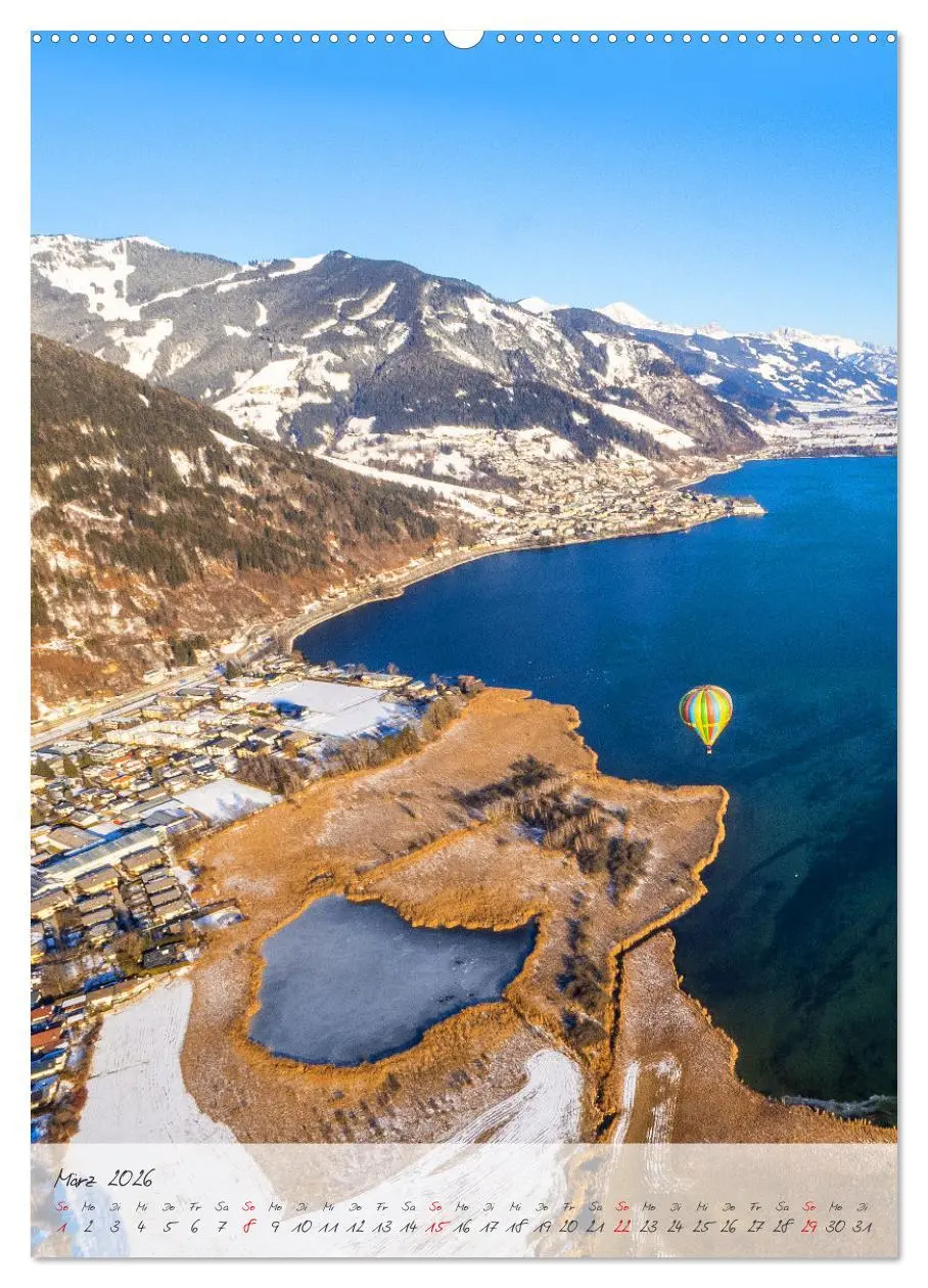 Bild: 9783516289848 | Rund um Zell am See (Wandkalender 2026 DIN A2 hoch), CALVENDO...