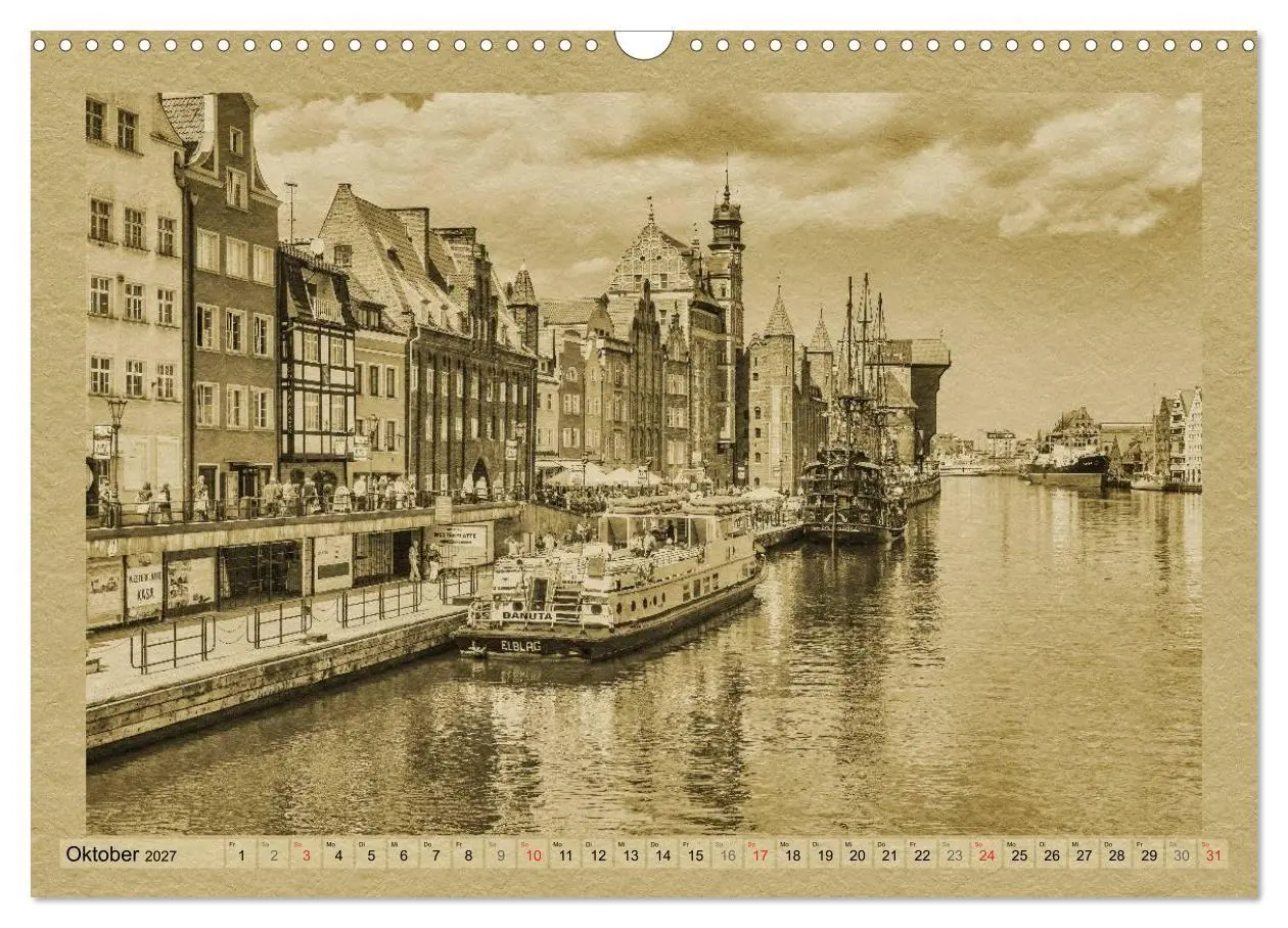 Bild: 9783569999848 | Danzig - Ein Kalender im Zeitungsstil (Wandkalender 2027 DIN A3...