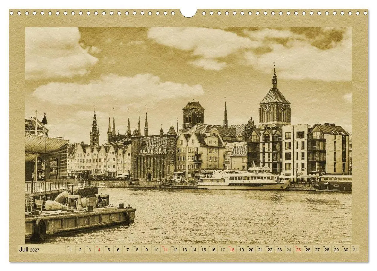 Bild: 9783569999848 | Danzig - Ein Kalender im Zeitungsstil (Wandkalender 2027 DIN A3...