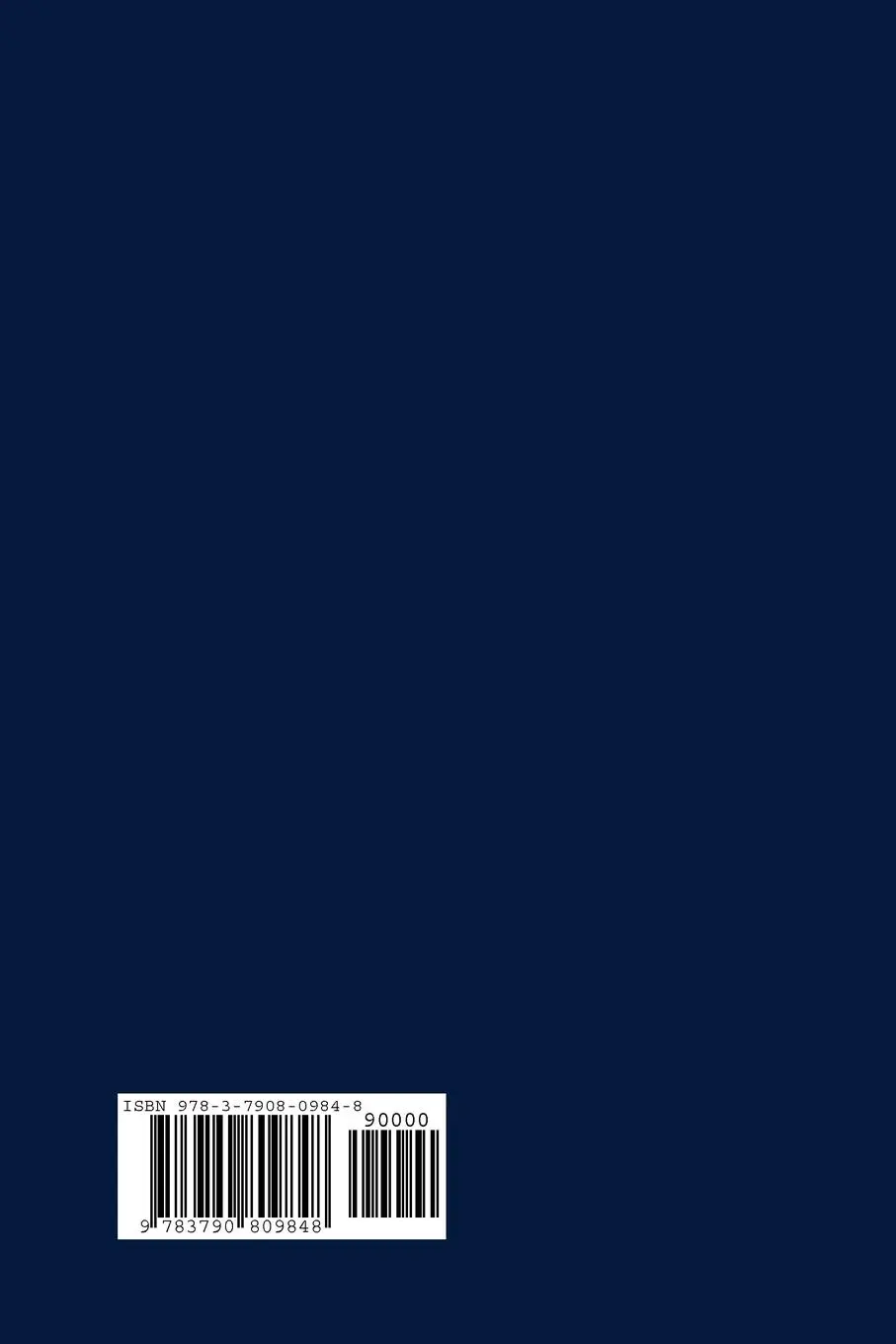 Rückseite: 9783790809848 | Frontiers in Statistical Quality Control 5 | Hans-Joachim Lenz (u. a.)