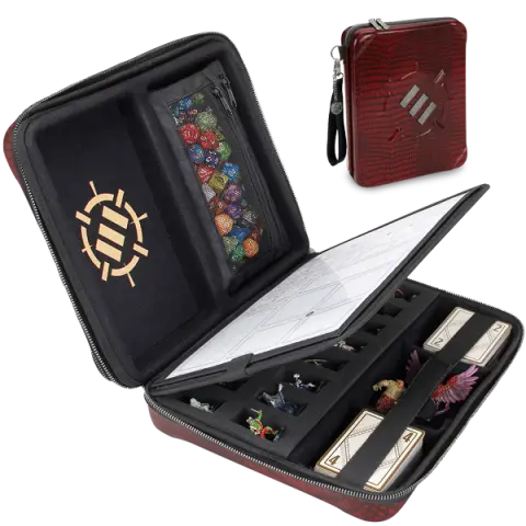 Cover: 637836619948 | ENHANCE DnD Binder - Collector's Edition RPG Organizer Case (Dragon...