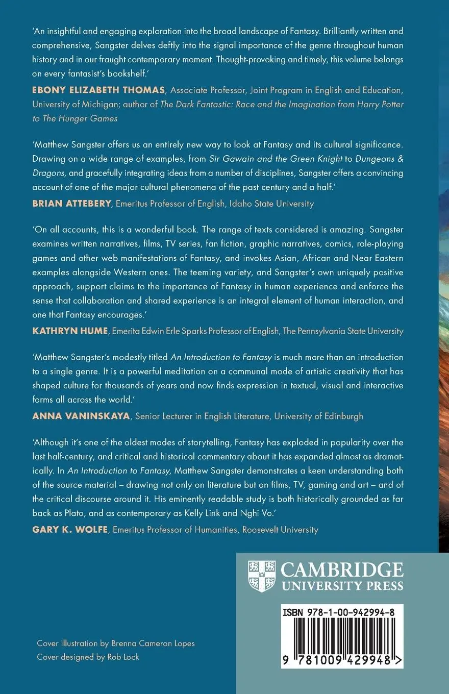 Rückseite: 9781009429948 | An Introduction to Fantasy | Matthew Sangster | Taschenbuch | Englisch