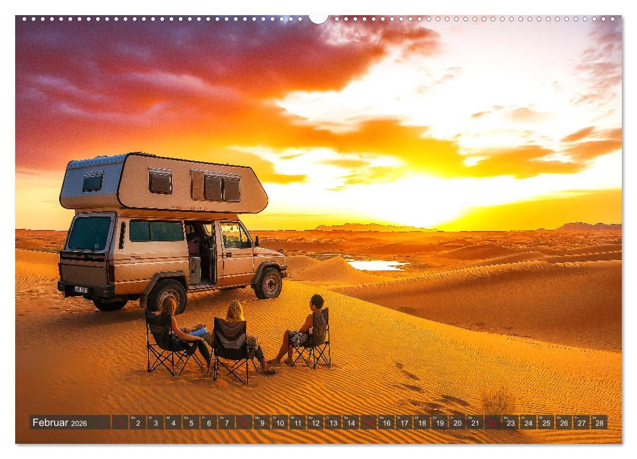 Bild: 9783457329948 | Abenteuer Wildcamping - Mit dem Camper um die Welt (Wandkalender...