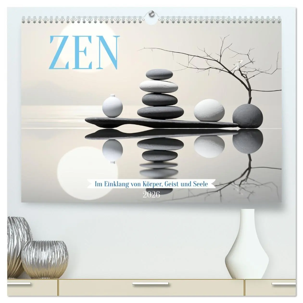 Cover: 9783457499948 | Zen (hochwertiger Premium Wandkalender 2026 DIN A2 quer),...
