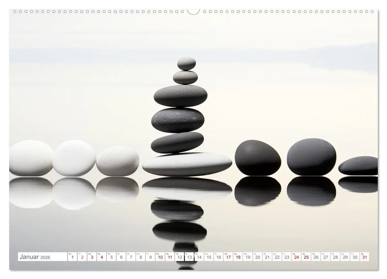 Bild: 9783457499948 | Zen (hochwertiger Premium Wandkalender 2026 DIN A2 quer),...