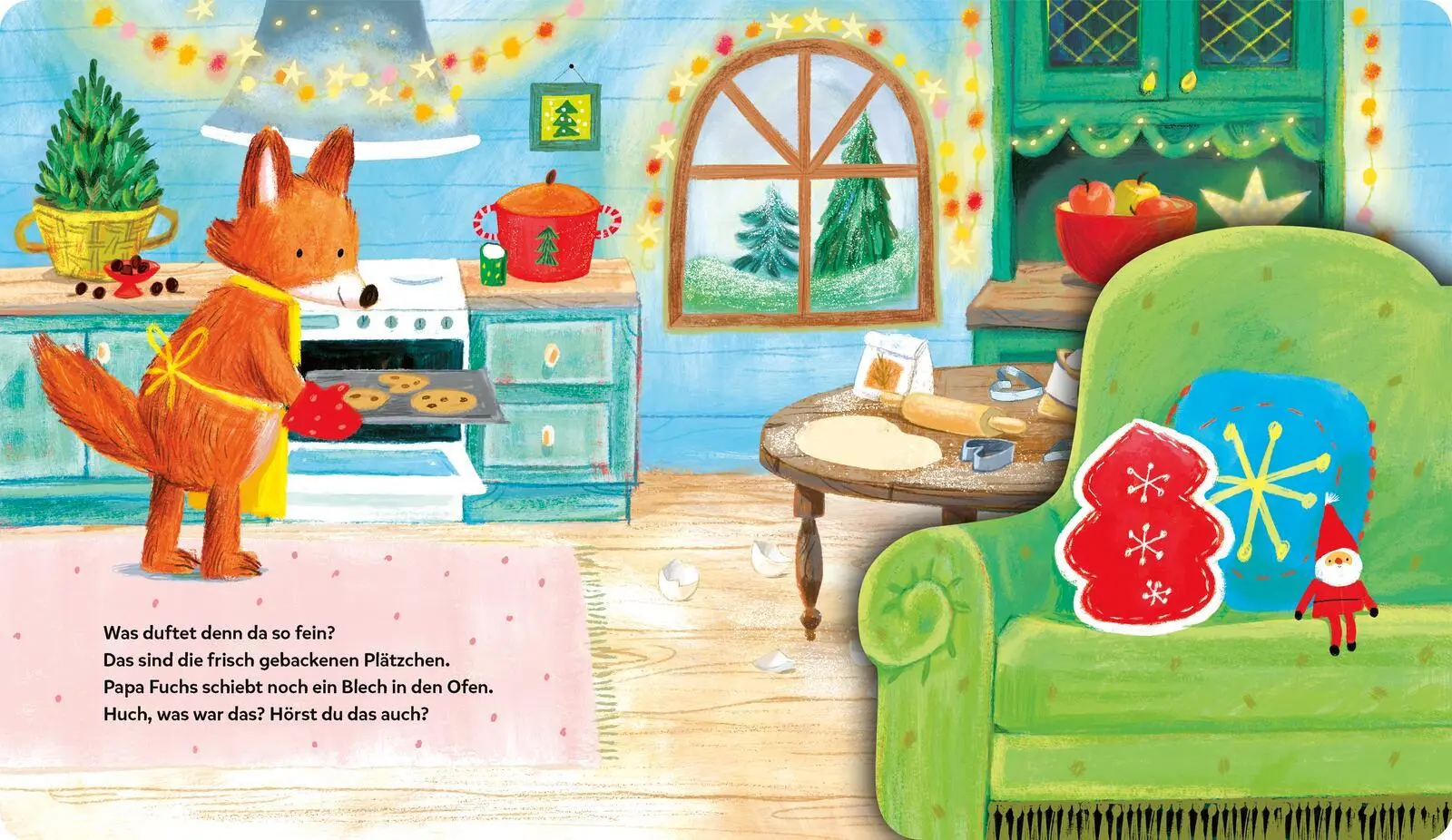 Bild: 9783480239948 | Mein Klapp-Sound-Buch: Hör mal her, es weihnachtet sehr! | Buch | 2025