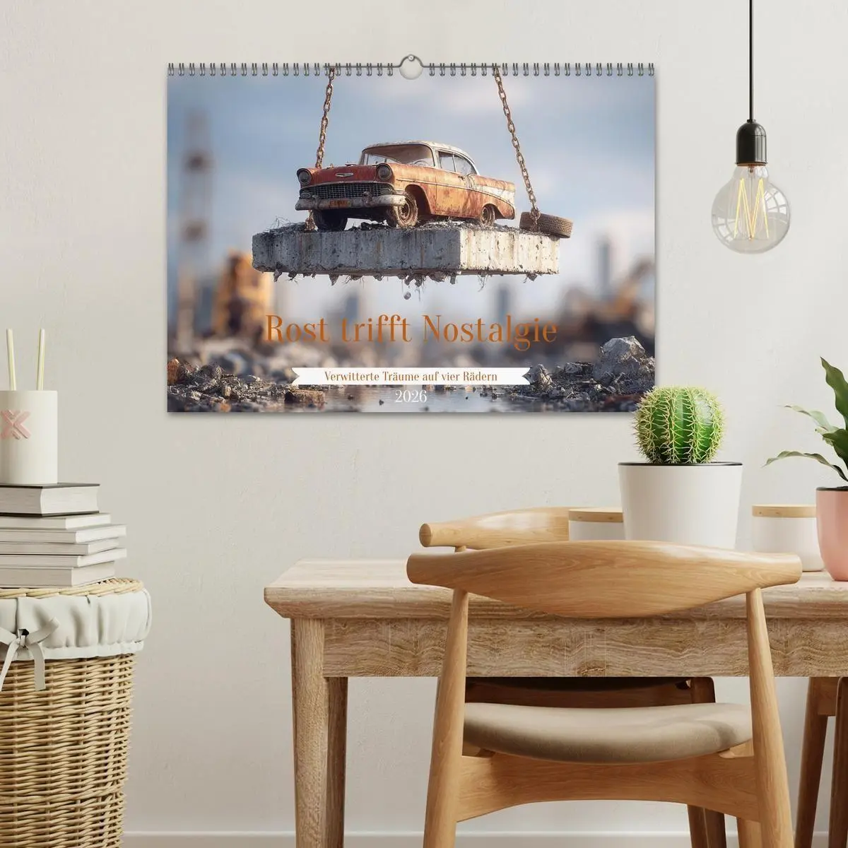Bild: 9783516659948 | Rost trifft Nostalgie (Wandkalender 2026 DIN A3 quer), CALVENDO...