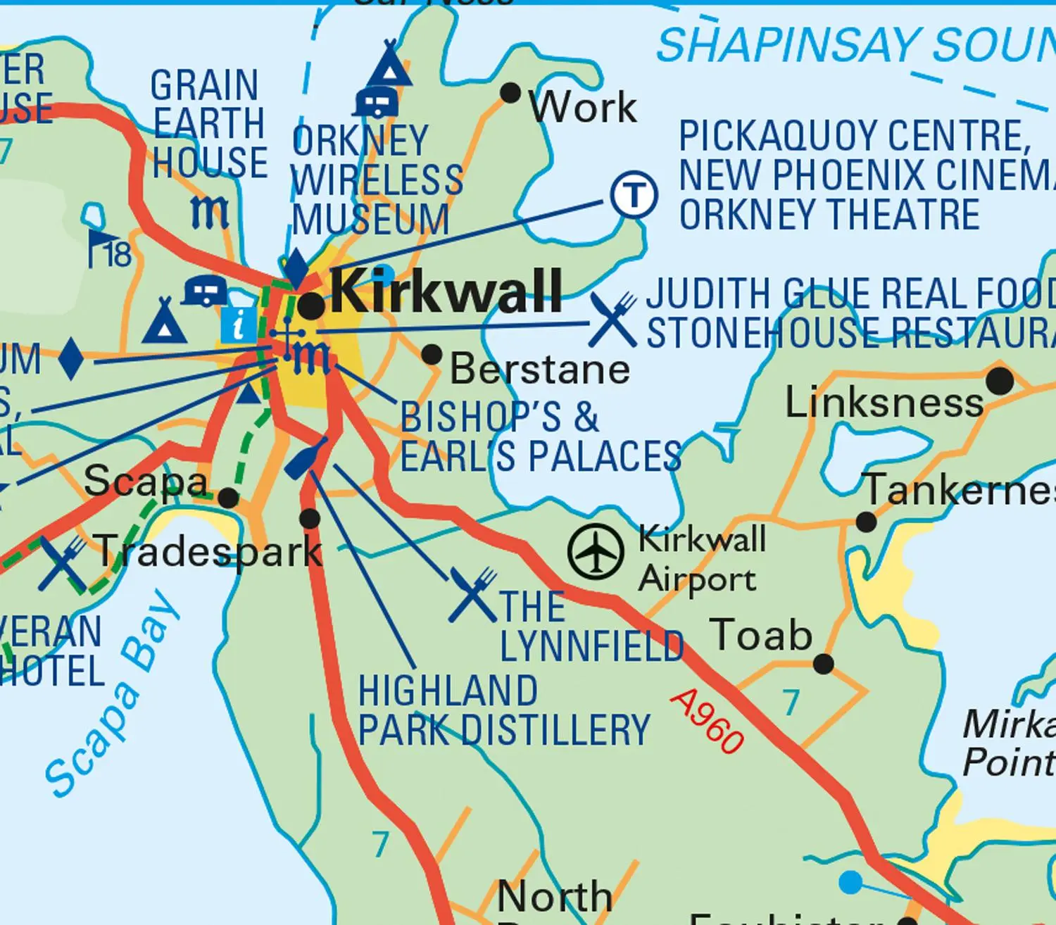 Bild: 9780008580049 | Orkney Pocket Map | The Perfect Way to Explore Orkney | Collins | 2023
