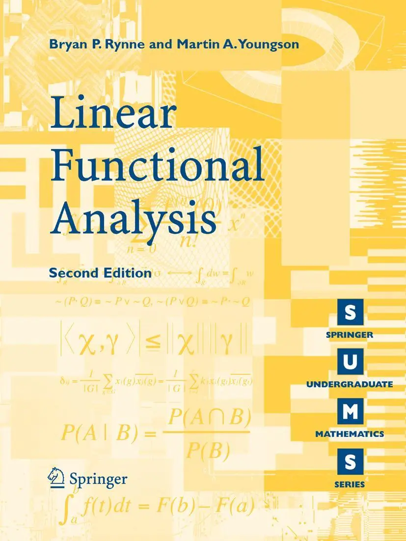 Cover: 9781848000049 | Linear Functional Analysis | M. A. Youngson (u. a.) | Taschenbuch | x Cover: 9781848000049 | Linear Functional Analysis | M. A. Youngson (u. a.) | Taschenbuch | x