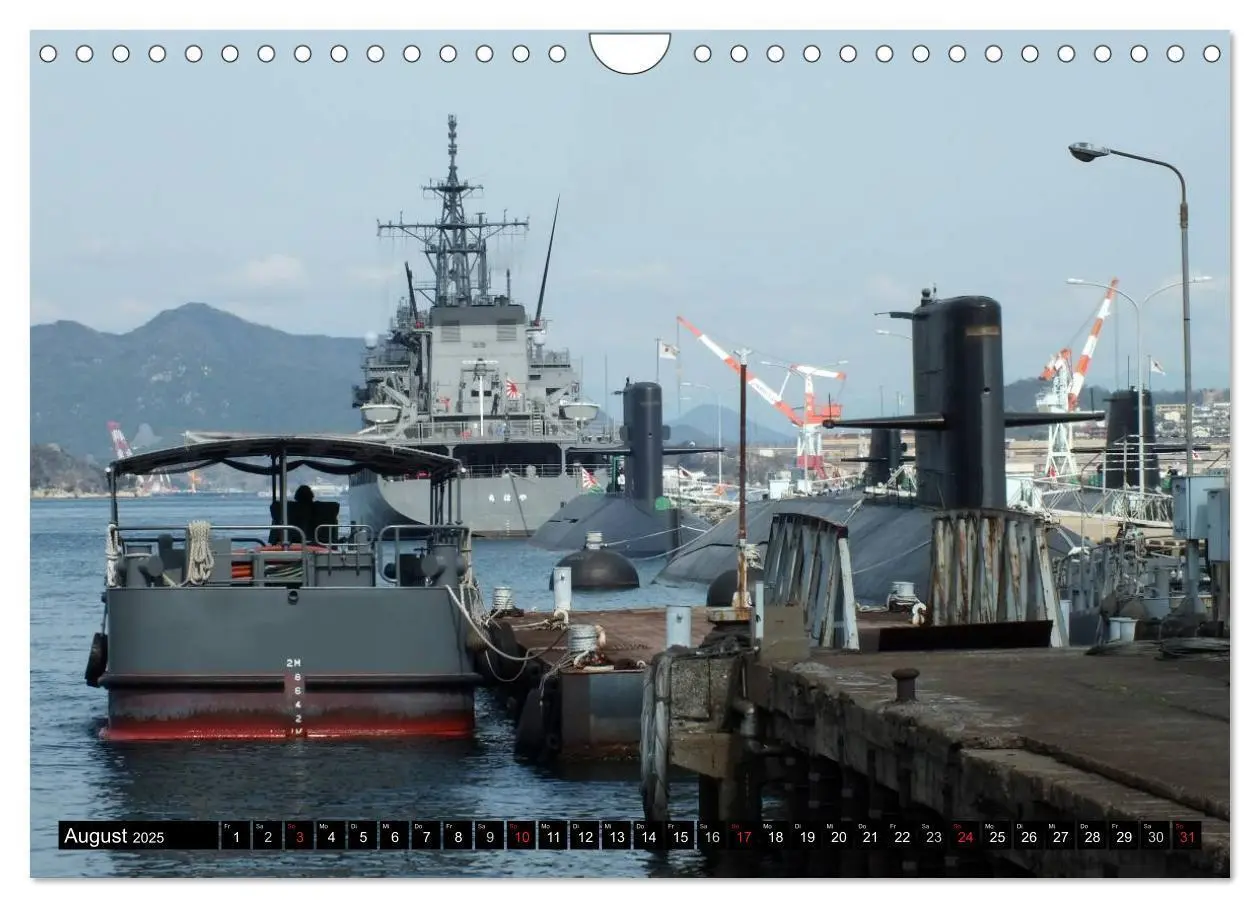 Bild: 9783435730049 | U-Boote - Militärische Ungetüme (Wandkalender 2025 DIN A4 quer),...