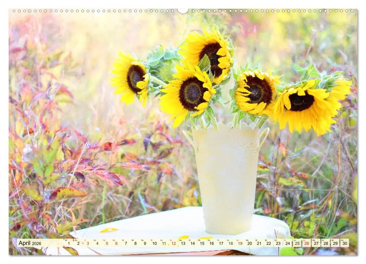Bild: 9783457680049 | Sonnenblumen. Das Strahlen des Sommers (hochwertiger Premium...
