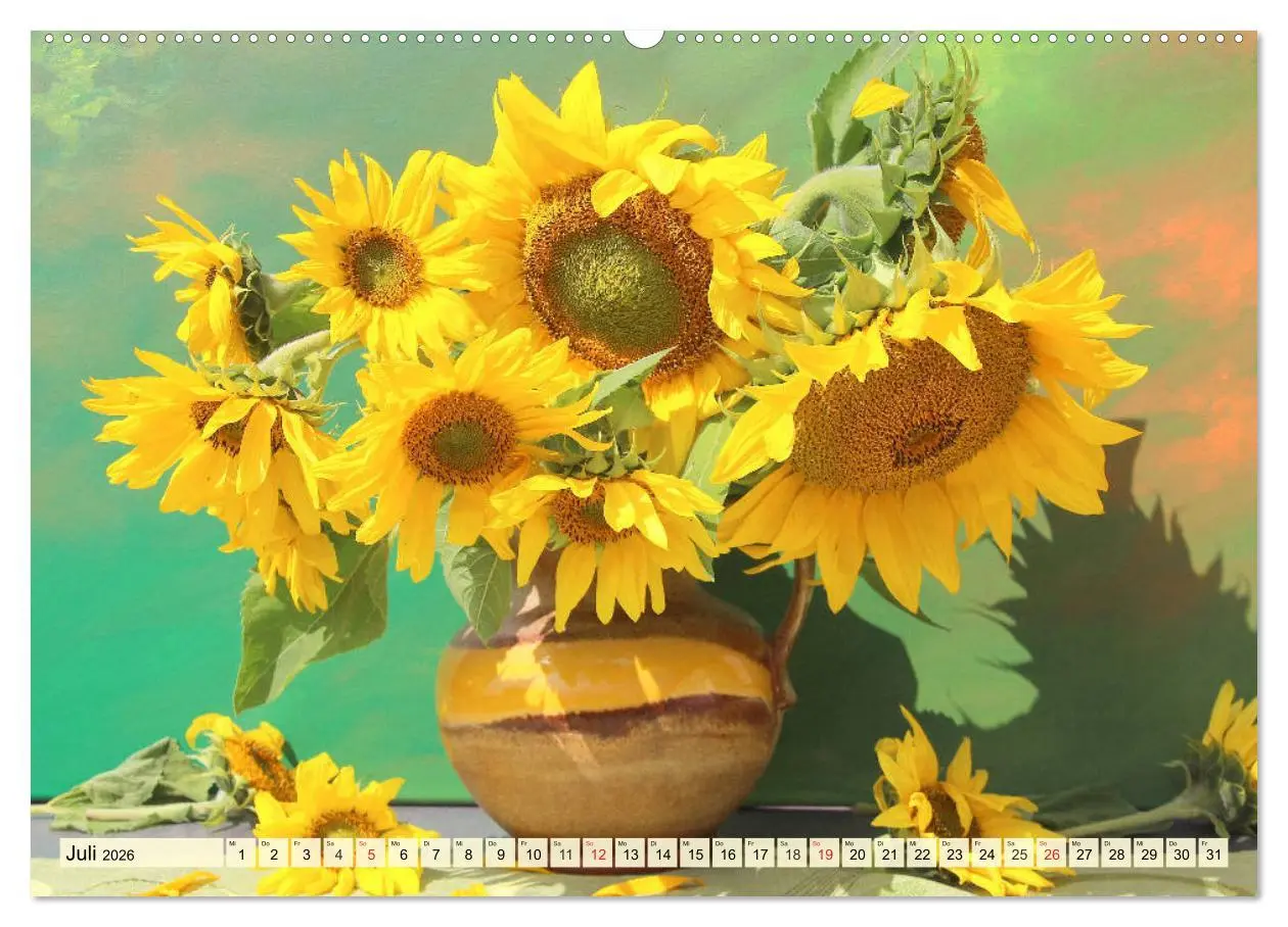 Bild: 9783457680049 | Sonnenblumen. Das Strahlen des Sommers (hochwertiger Premium...