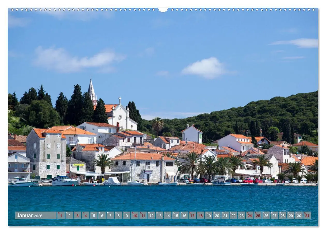 Bild: 9783457750049 | Dalamtinische Küste - Momente einer Reise (Wandkalender 2026 DIN A2...