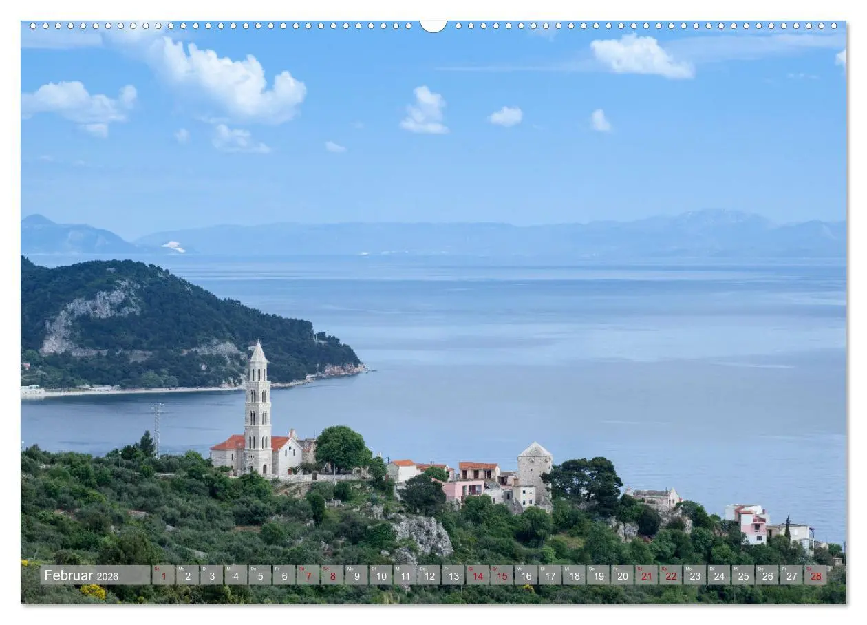 Bild: 9783457750049 | Dalamtinische Küste - Momente einer Reise (Wandkalender 2026 DIN A2...