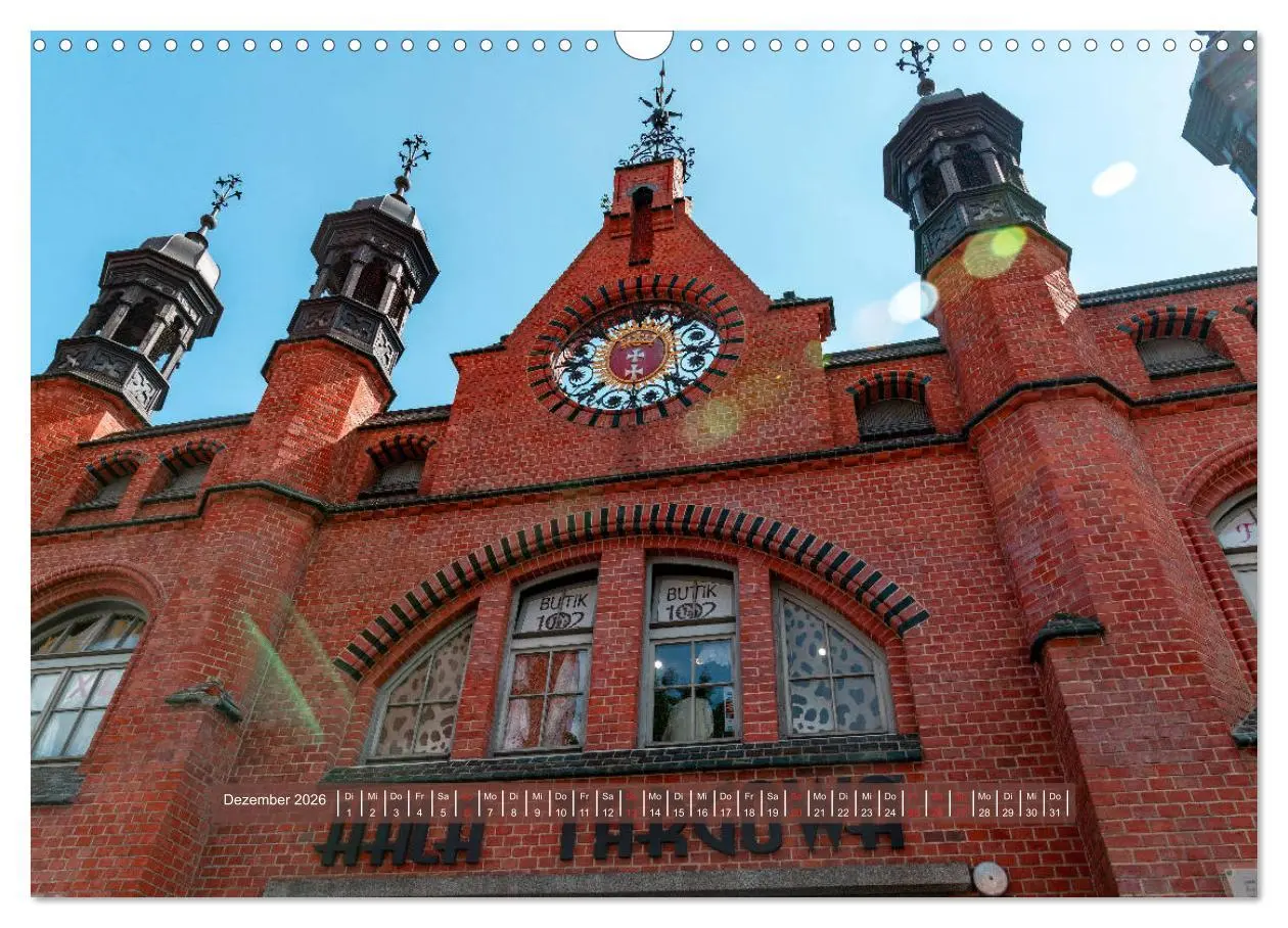 Bild: 9783457820049 | Danzig Inside (Wandkalender 2026 DIN A3 quer), CALVENDO Monatskalender