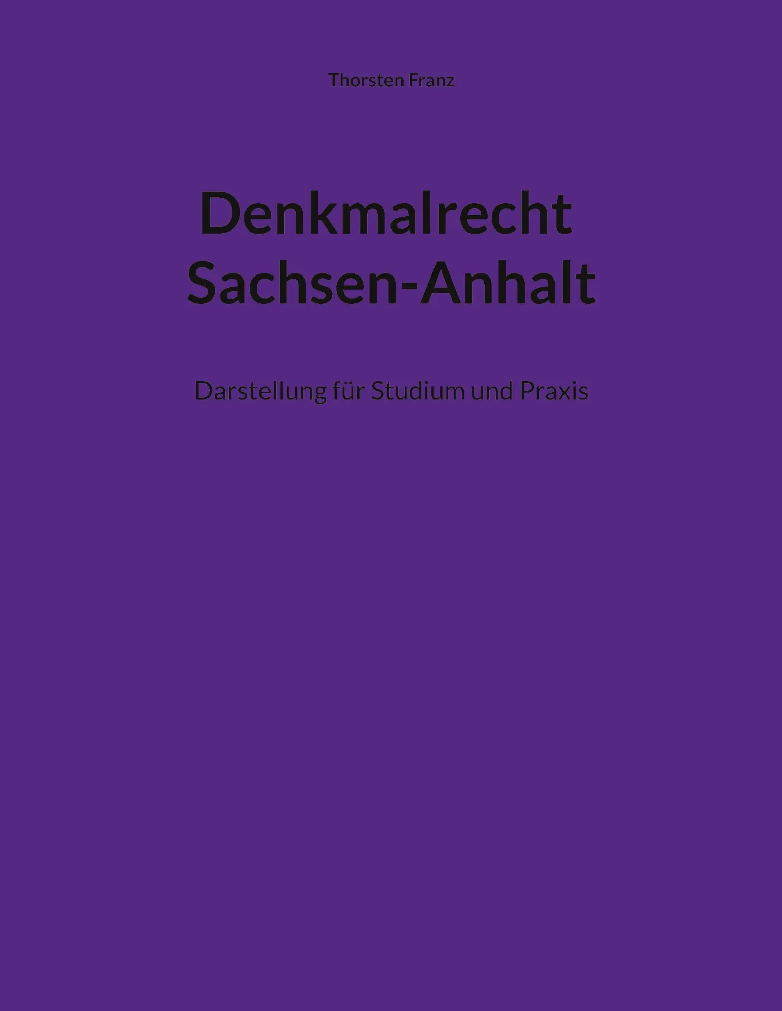 Denkmalrecht Sachsen-Anhalt