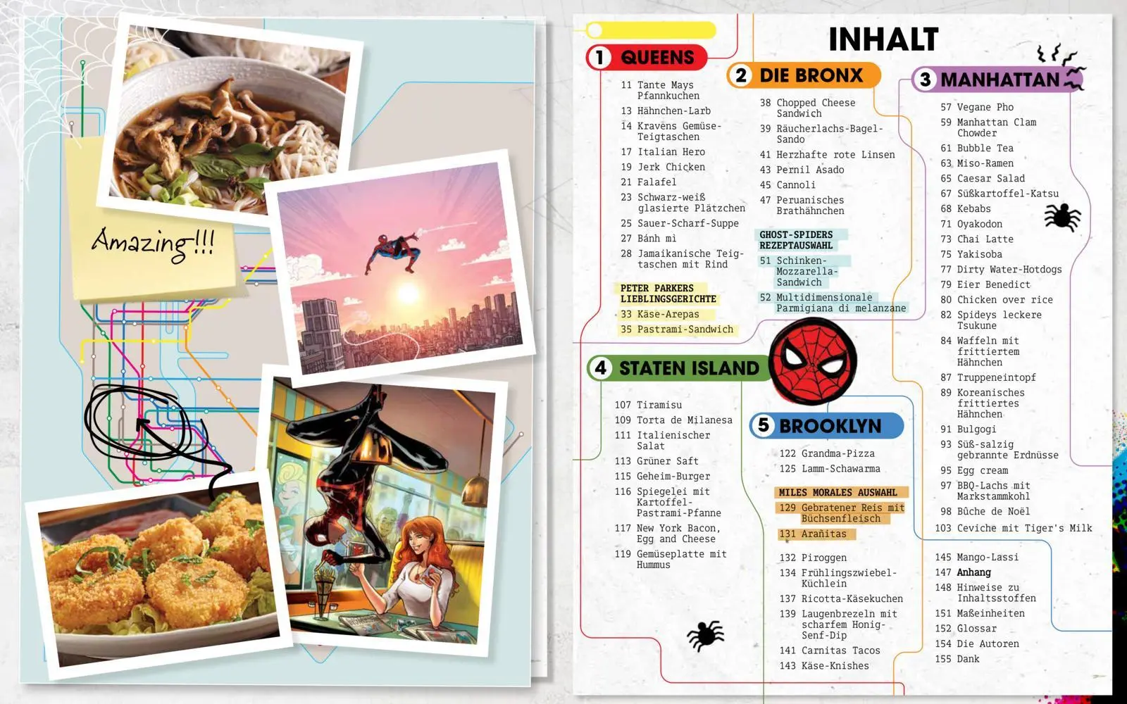 Bild: 9783845520049 | Marvel: Spider-Man: Das offizielle Kochbuch | Von Diaz (u. a.) | Buch
