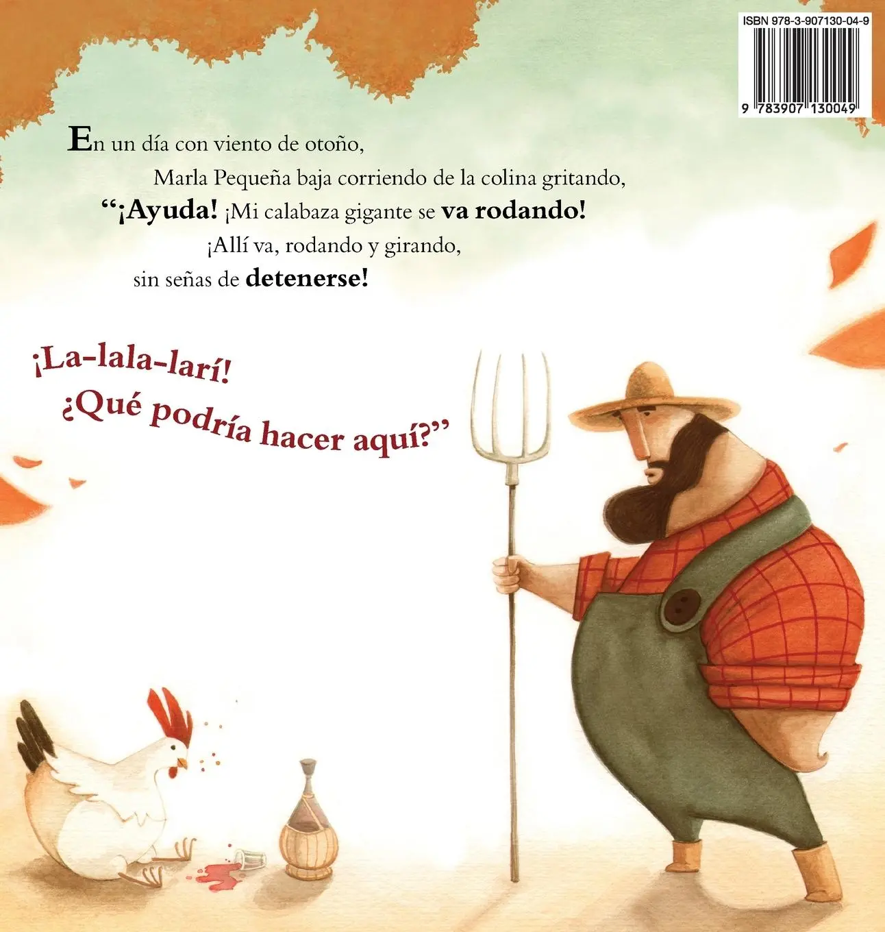 Rückseite: 9783907130049 | La calabaza rodante | Junia Wonders | Buch | Gebunden | Spanisch
