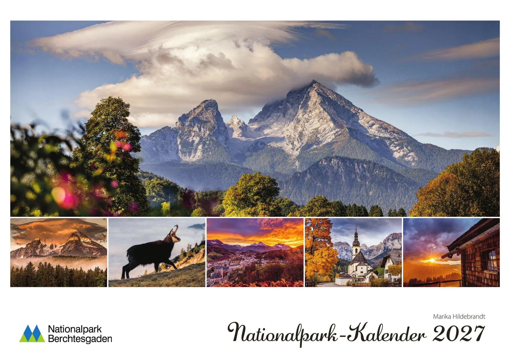 Cover: 9783985040049 | Nationalpark-Kalender Berchtesgaden 2027 | Marika Hildebrandt | 28 S.