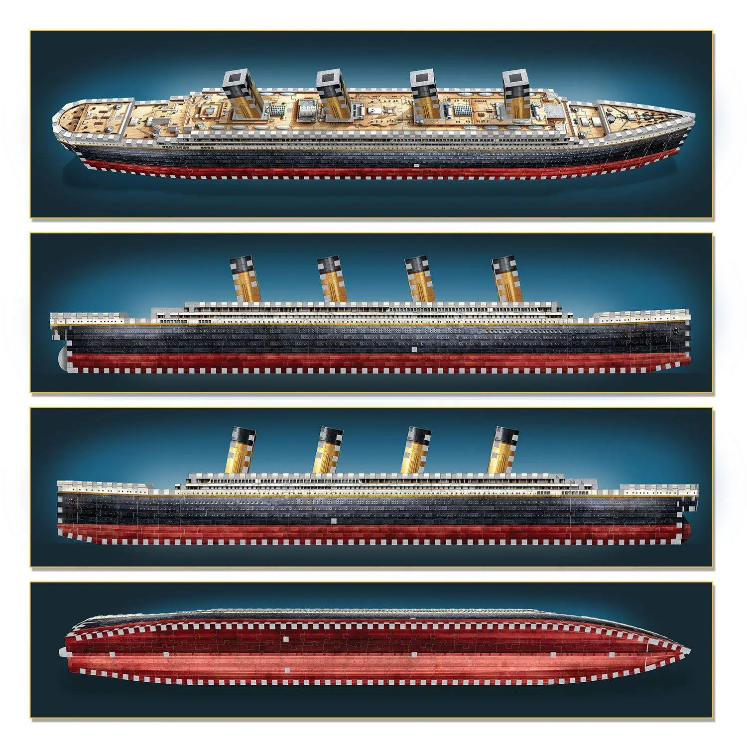 Bild: 665541010149 | Titanic (440 Teile) - 3D-Puzzle | 3D-PUZZLE | Spiel | Deutsch | 2021