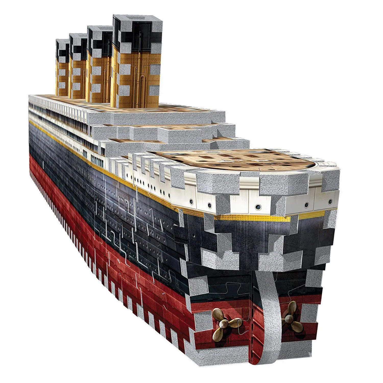 Bild: 665541010149 | Titanic (440 Teile) - 3D-Puzzle | 3D-PUZZLE | Spiel | Deutsch | 2021