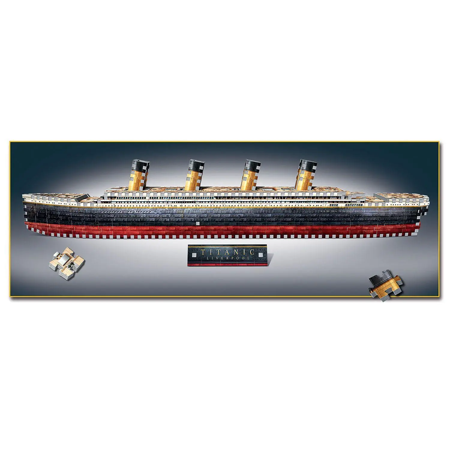Bild: 665541010149 | Titanic (440 Teile) - 3D-Puzzle | 3D-PUZZLE | Spiel | Deutsch | 2021