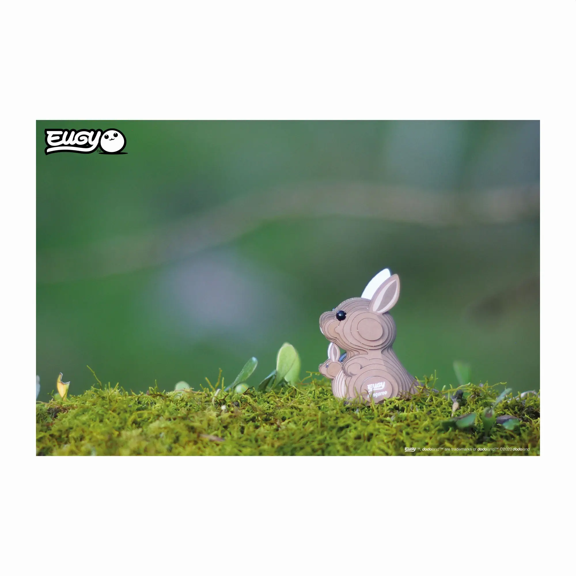 Bild: 9421035150149 | EUGY - 3D Bastelset Känguru | Eugy | Kit (Bastelset) | 650015 | 2023