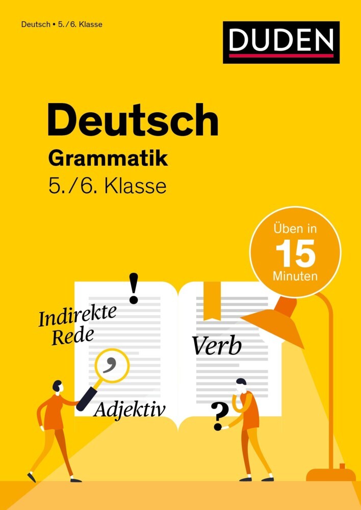 Cover: 9783411720149 | Deutsch in 15 Minuten - Grammatik 5./6. Klasse | Anna Speiser | Buch