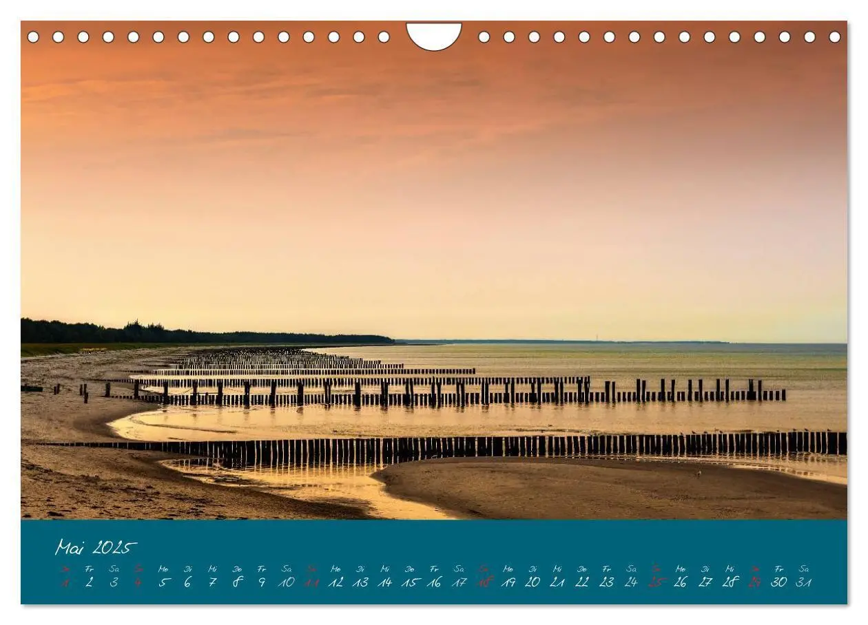 Bild: 9783435650149 | Blick auf die Halbinsel Fischland, Darß und Zingst (Wandkalender...