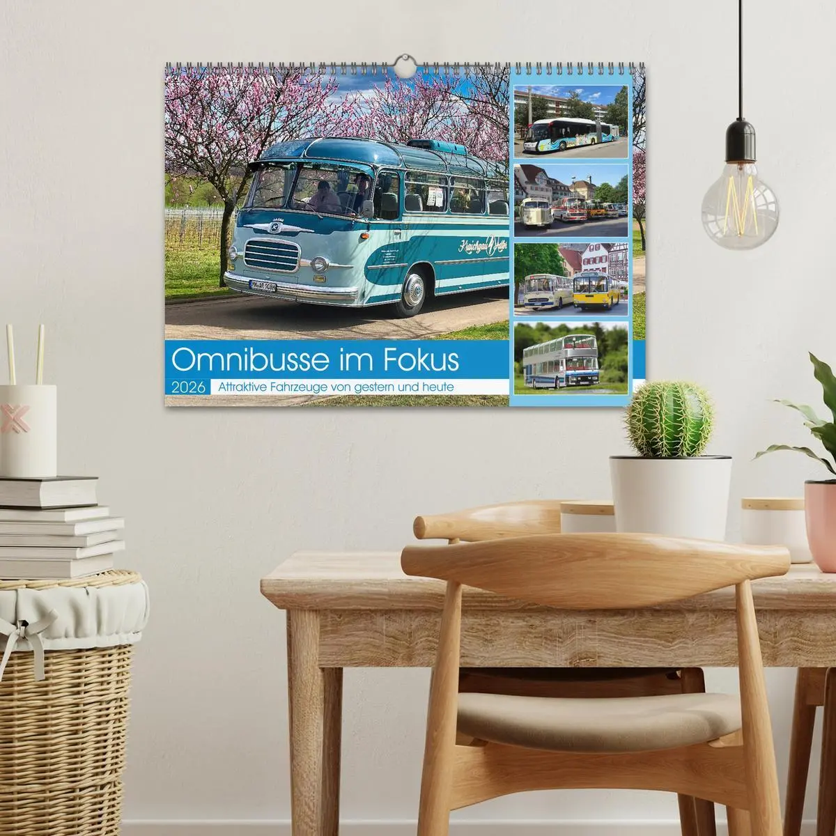 Bild: 9783457430149 | Omnibusse im Fokus (Wandkalender 2026 DIN A3 quer), CALVENDO...