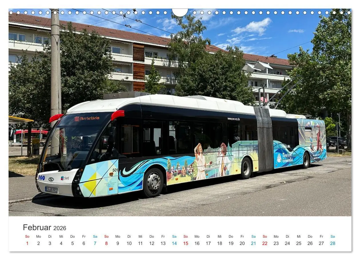 Bild: 9783457430149 | Omnibusse im Fokus (Wandkalender 2026 DIN A3 quer), CALVENDO...