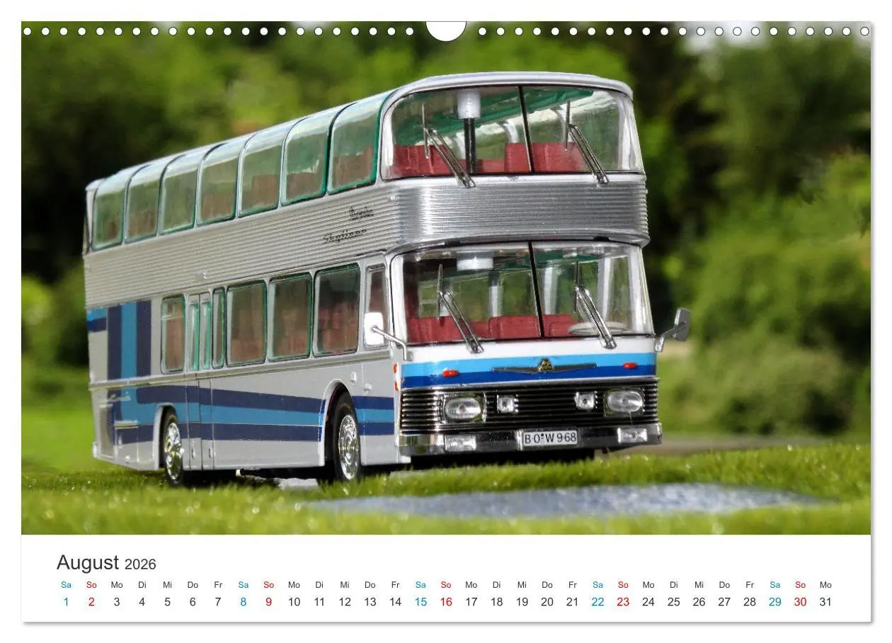 Bild: 9783457430149 | Omnibusse im Fokus (Wandkalender 2026 DIN A3 quer), CALVENDO...