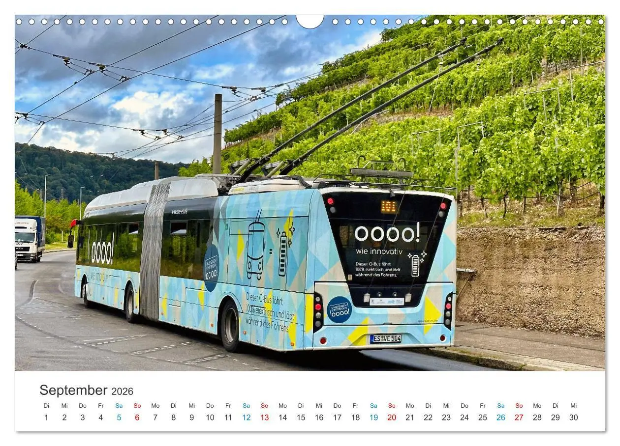 Bild: 9783457430149 | Omnibusse im Fokus (Wandkalender 2026 DIN A3 quer), CALVENDO...