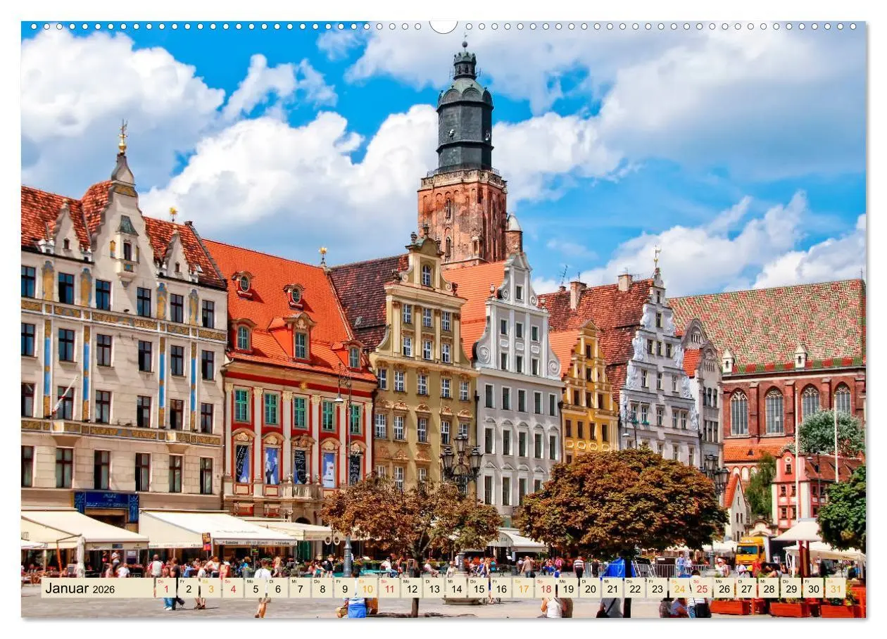 Bild: 9783457810149 | Reise durch Polen - Städte (Wandkalender 2026 DIN A2 quer),...