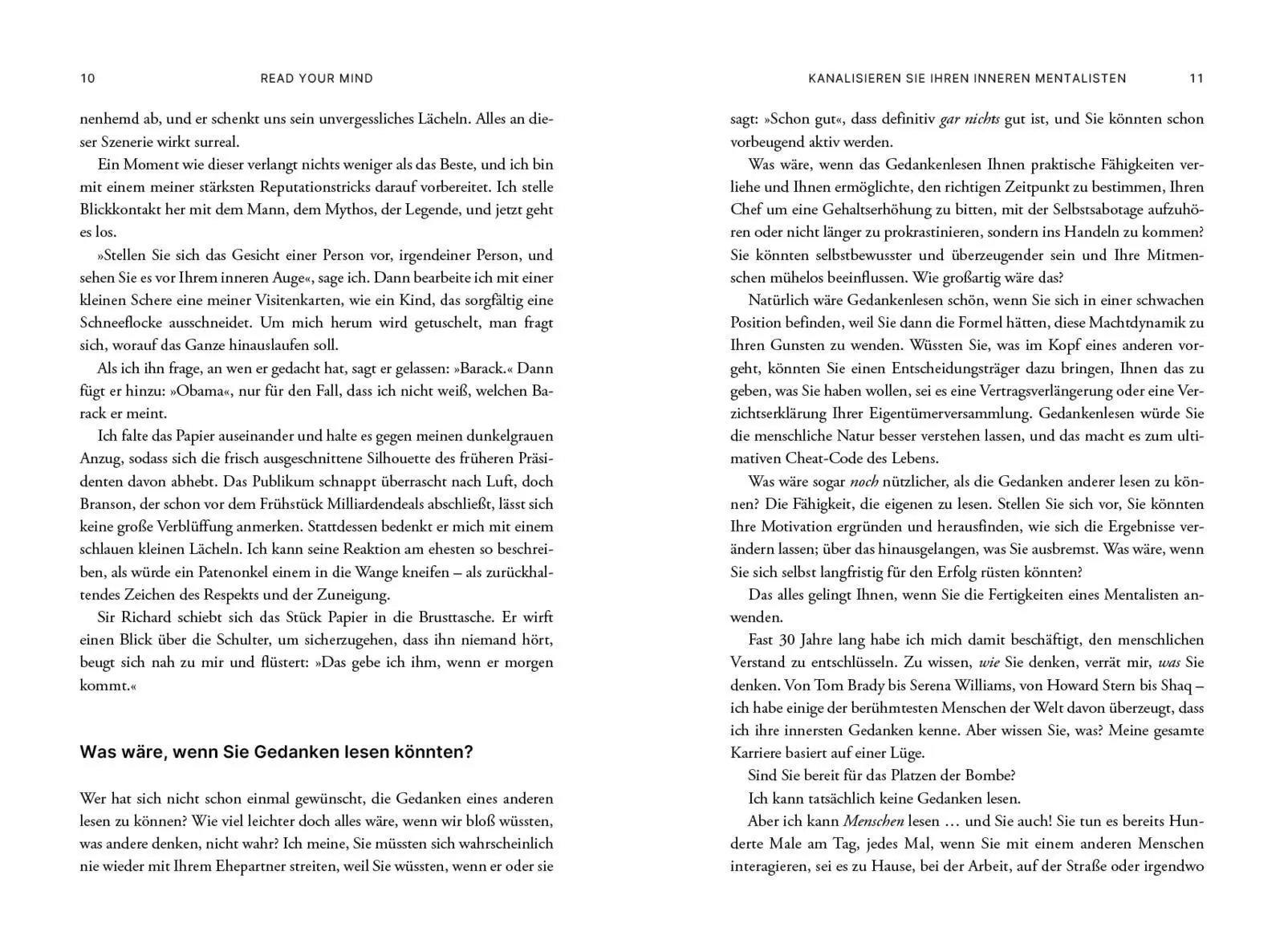 Bild: 9783690460149 | Read Your Mind | Oz Pearlman | Taschenbuch | 304 S. | Deutsch | 2026
