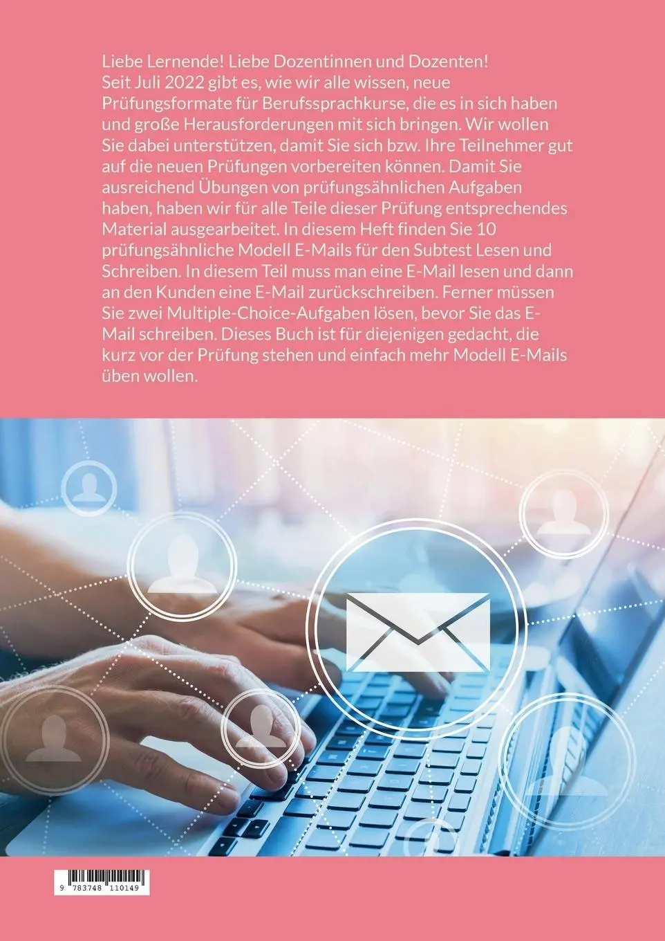 Rückseite: 9783748110149 | B1 Lesen und Schreiben von E-Mails und Multiple Choice Aufgaben | Buch
