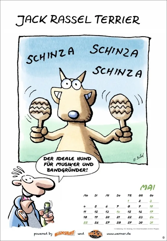 Bild: 9783756410149 | Werner Kalender 2026 | Rötger Feldmann | Kalender | Spiralbindung
