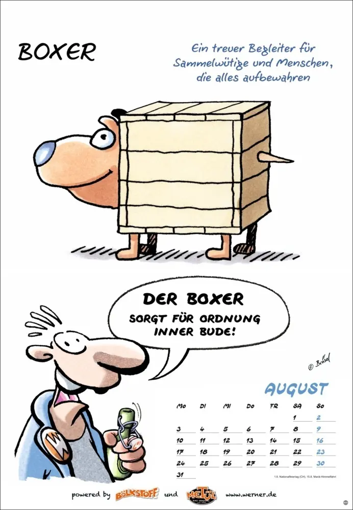 Bild: 9783756410149 | Werner Kalender 2026 | Rötger Feldmann | Kalender | Spiralbindung