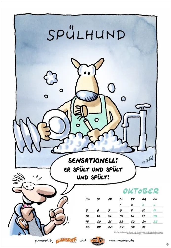 Bild: 9783756410149 | Werner Kalender 2026 | Rötger Feldmann | Kalender | Spiralbindung
