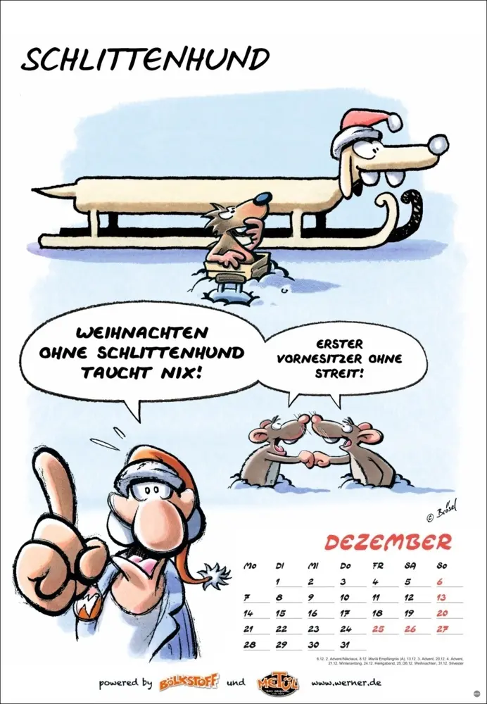 Bild: 9783756410149 | Werner Kalender 2026 | Rötger Feldmann | Kalender | Spiralbindung