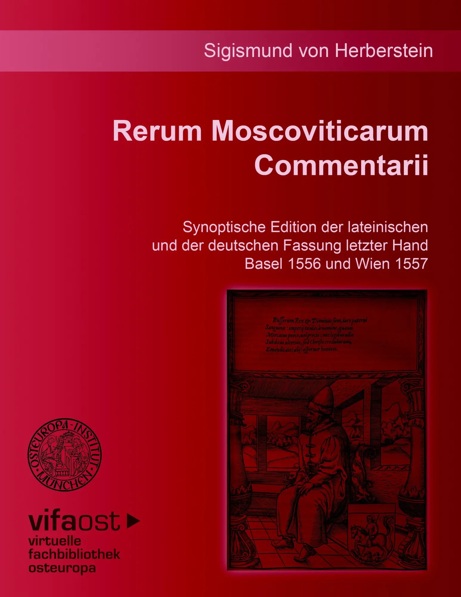 Cover: 9783938980149 | Rerum Moscoviticarum Commentarii | Sigismund von Herberstein | Buch